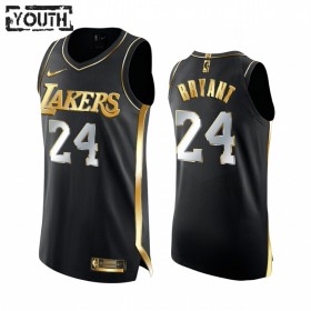 Maillot NBA Los Angeles Lakers Kobe Bryant 24 2020-21 Noir Golden Edition Swingman - Enfant